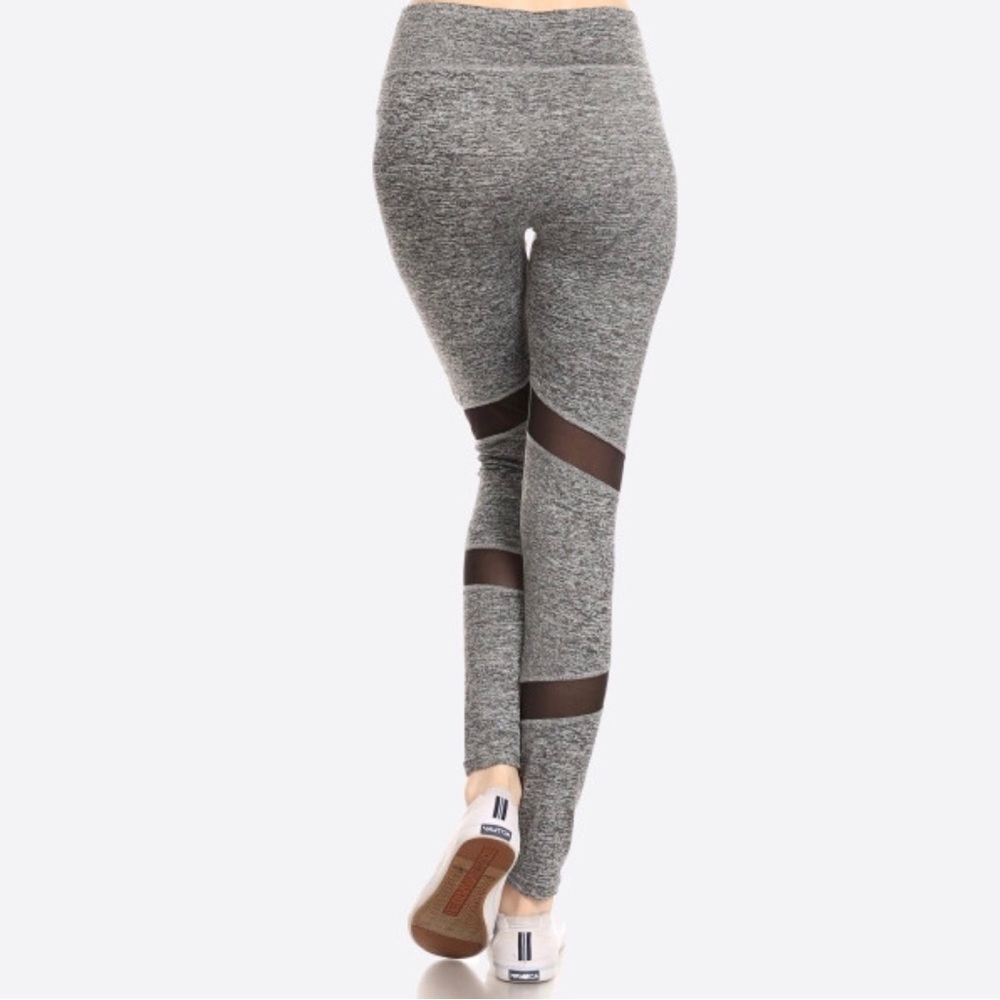 Stylish Stride Black Leggings - Picture 2 of 7